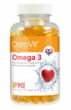 картинка Ostrovit Omega 3 90 капс. от магазина