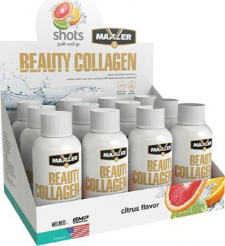 картинка Maxler Beauty Collagen 12x60 мл.24 порции (Персик-манго)  от магазина